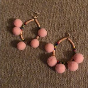 Boutique Pom Pom Earrings